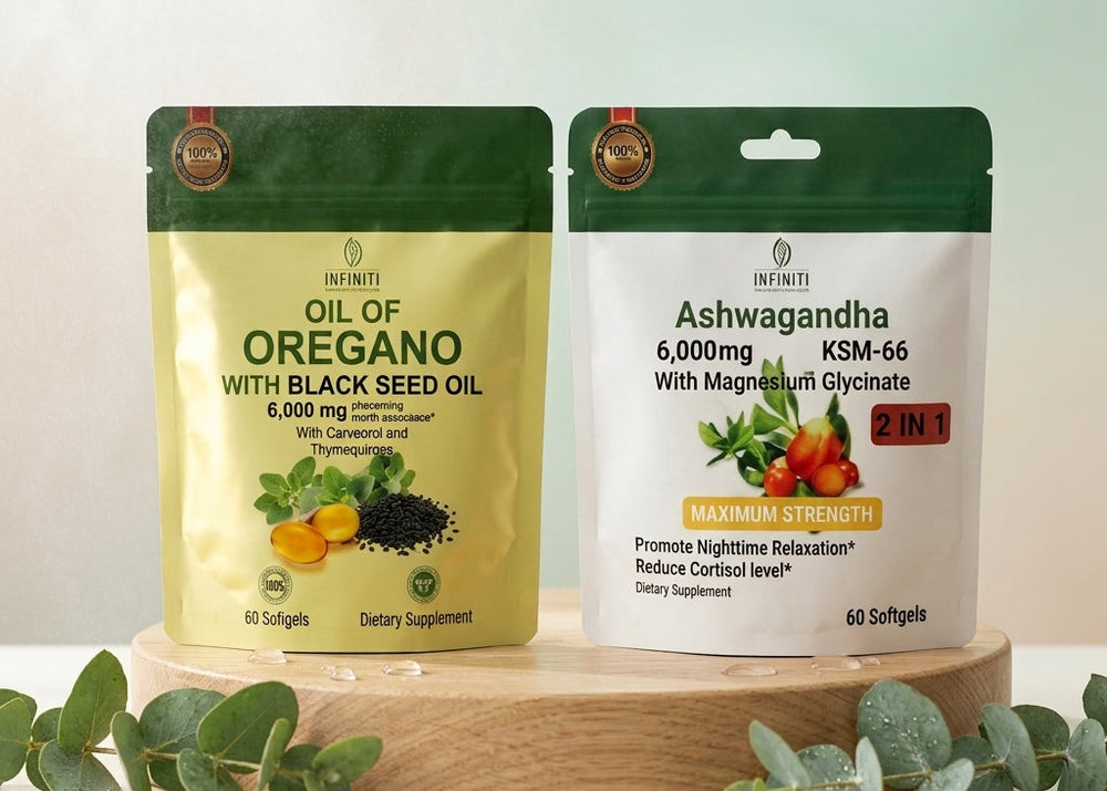 Combo Aceite de Orégano + Ashwagandha